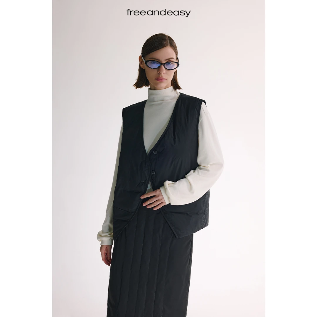 ZLHK【FAE 】keep space  防护羽绒马甲 B413024