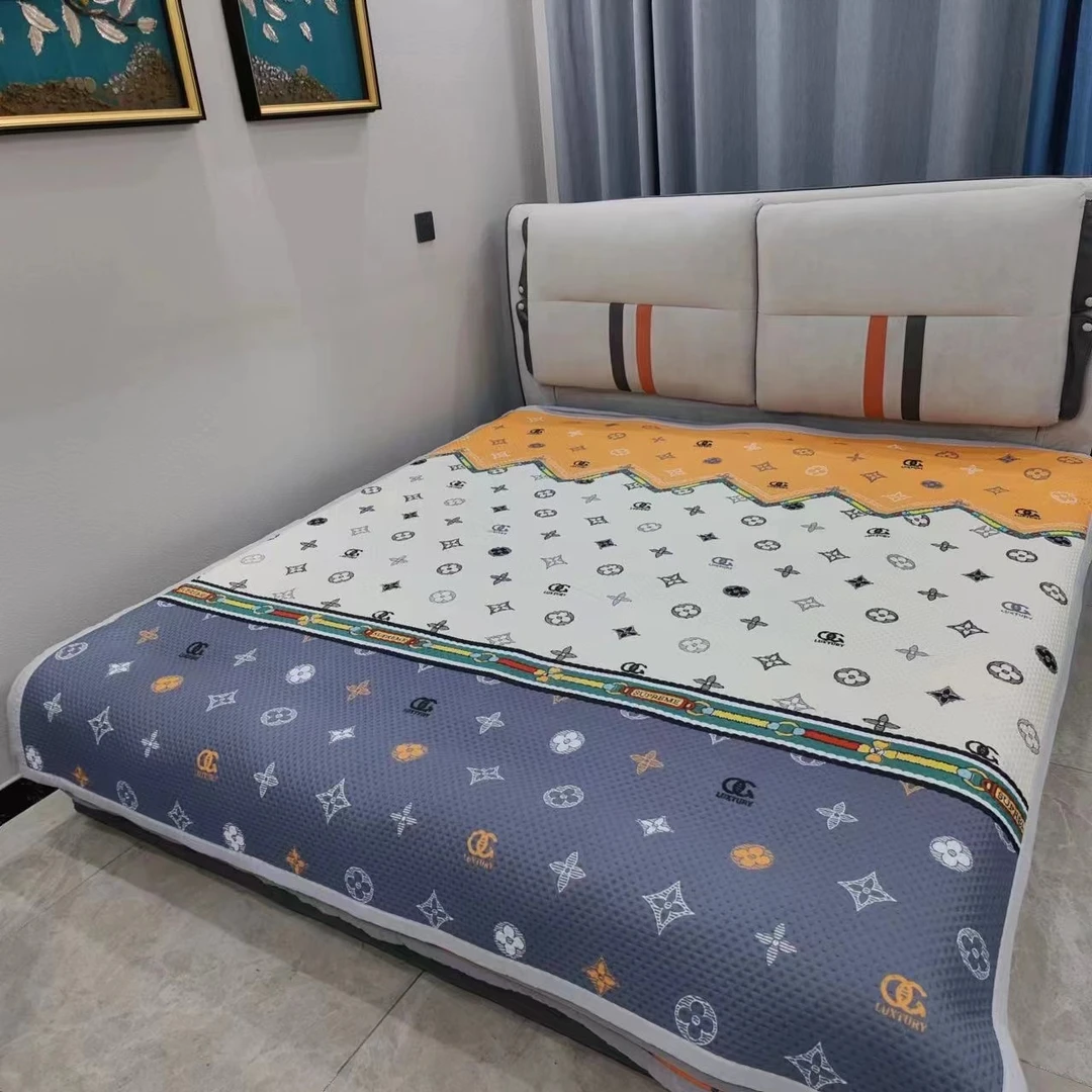 巴黎时光 雪花棉四季通用床盖双面可铺可盖榻榻米铺盖