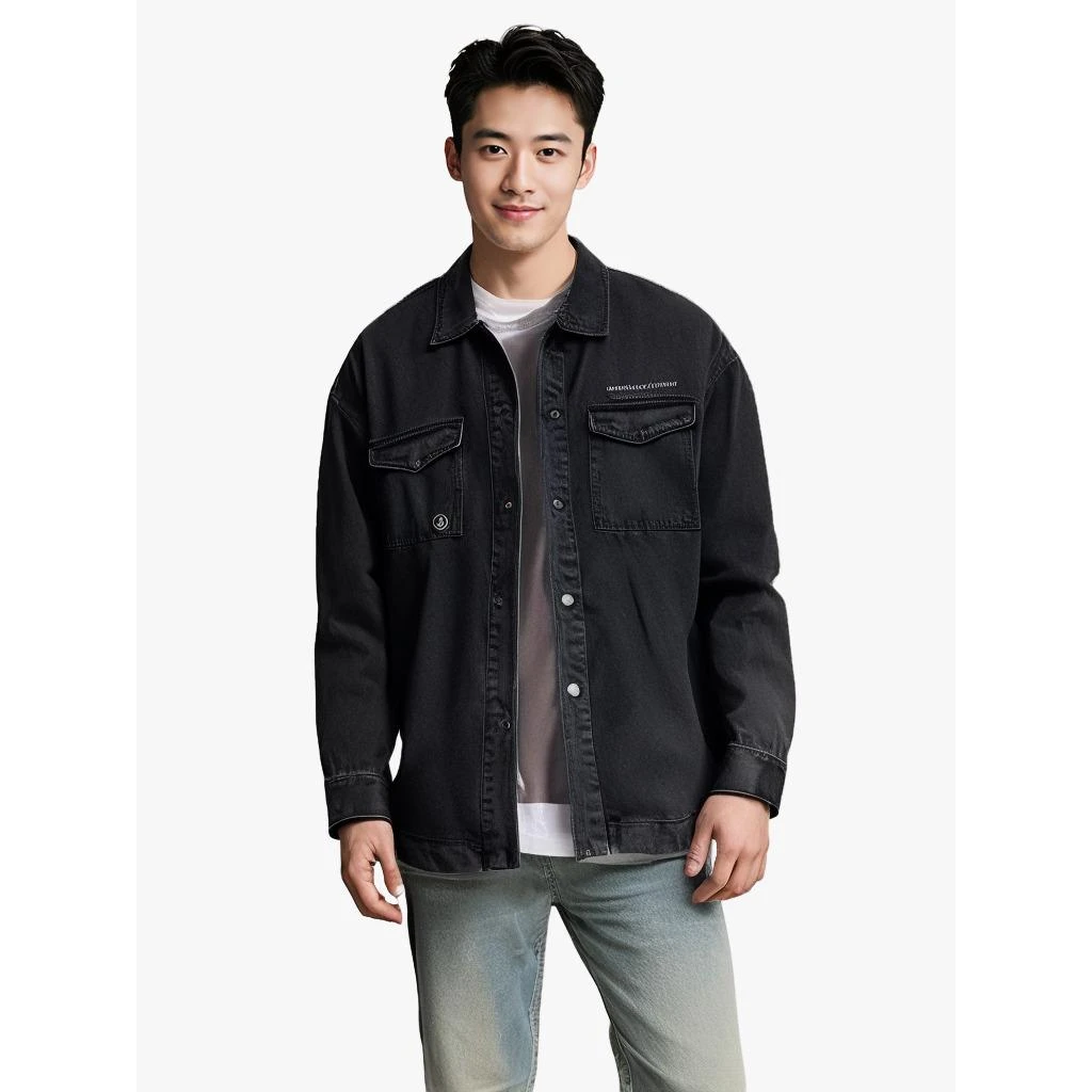 2171 春秋装外套男士时尚休闲潮流男款帅气百搭夹克