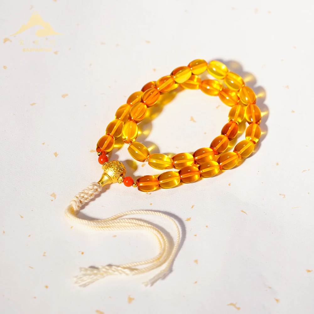 宝梵陀琥珀念珠【扣肉推荐】4057