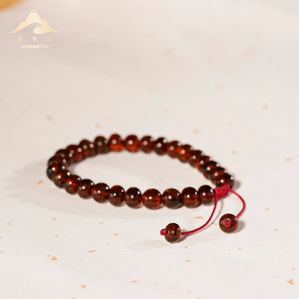 宝梵陀矿珀（琥珀）手串4275