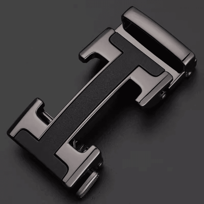 适用爱i马仕皮带扣头自动扣高档男士腰带头单卖卡扣裤带头配件3.5