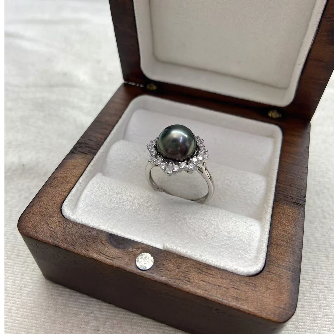 大溪地海水珍珠戒指定制款