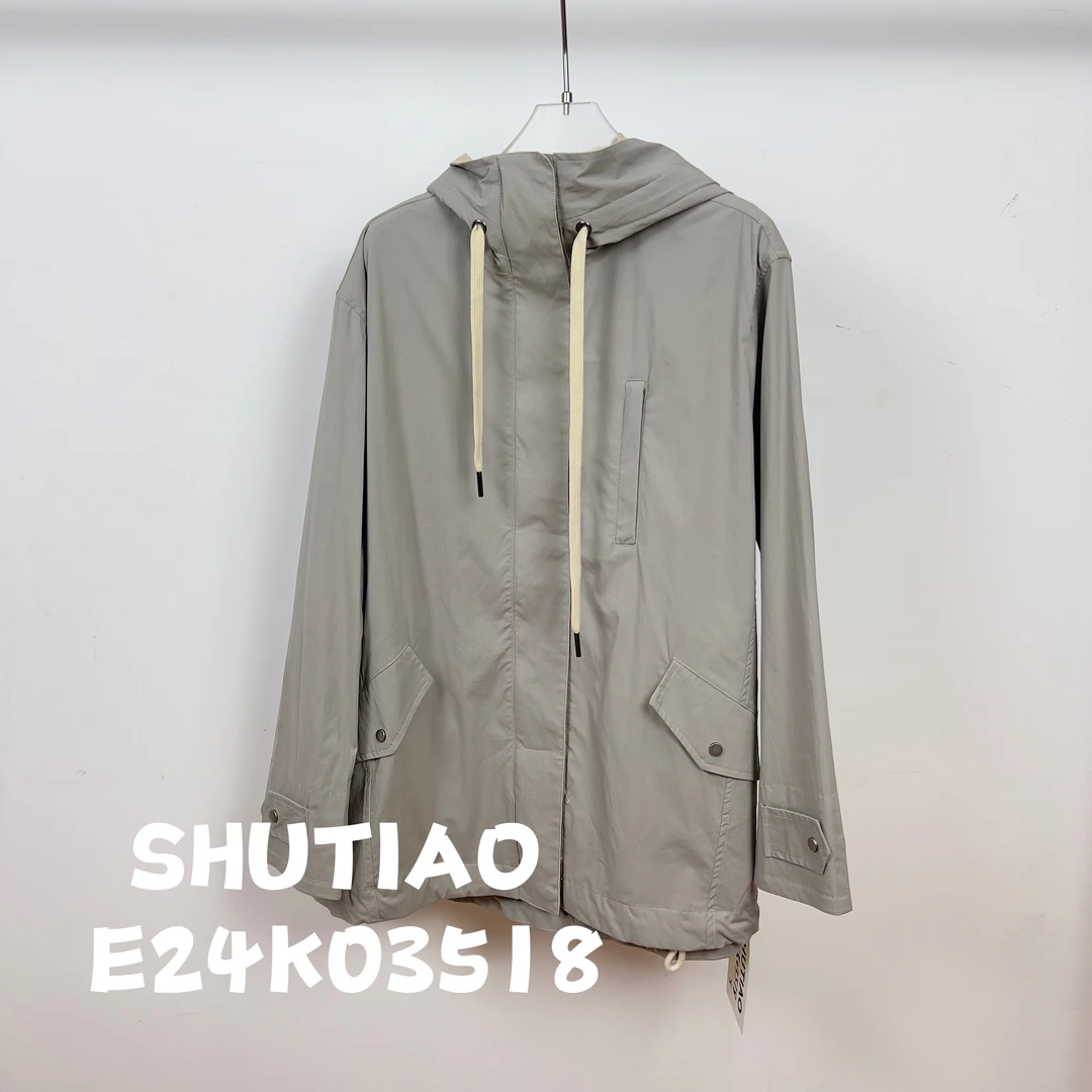 【SHUTIAO】2024秋冬：新款小众设计款外套E24K03518