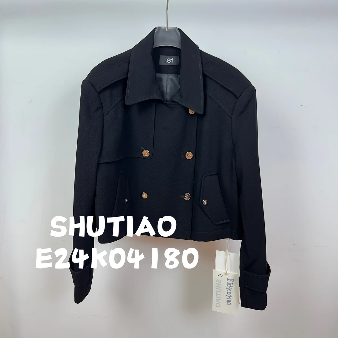 【SHUTIAO】2024秋冬：新款小众设计款外套E24K04180