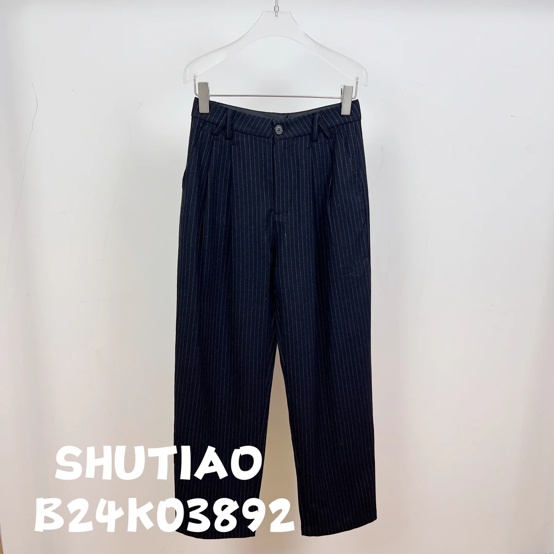 【SHUTIAO】2024秋冬：新款小众设计款裤子B24K03892