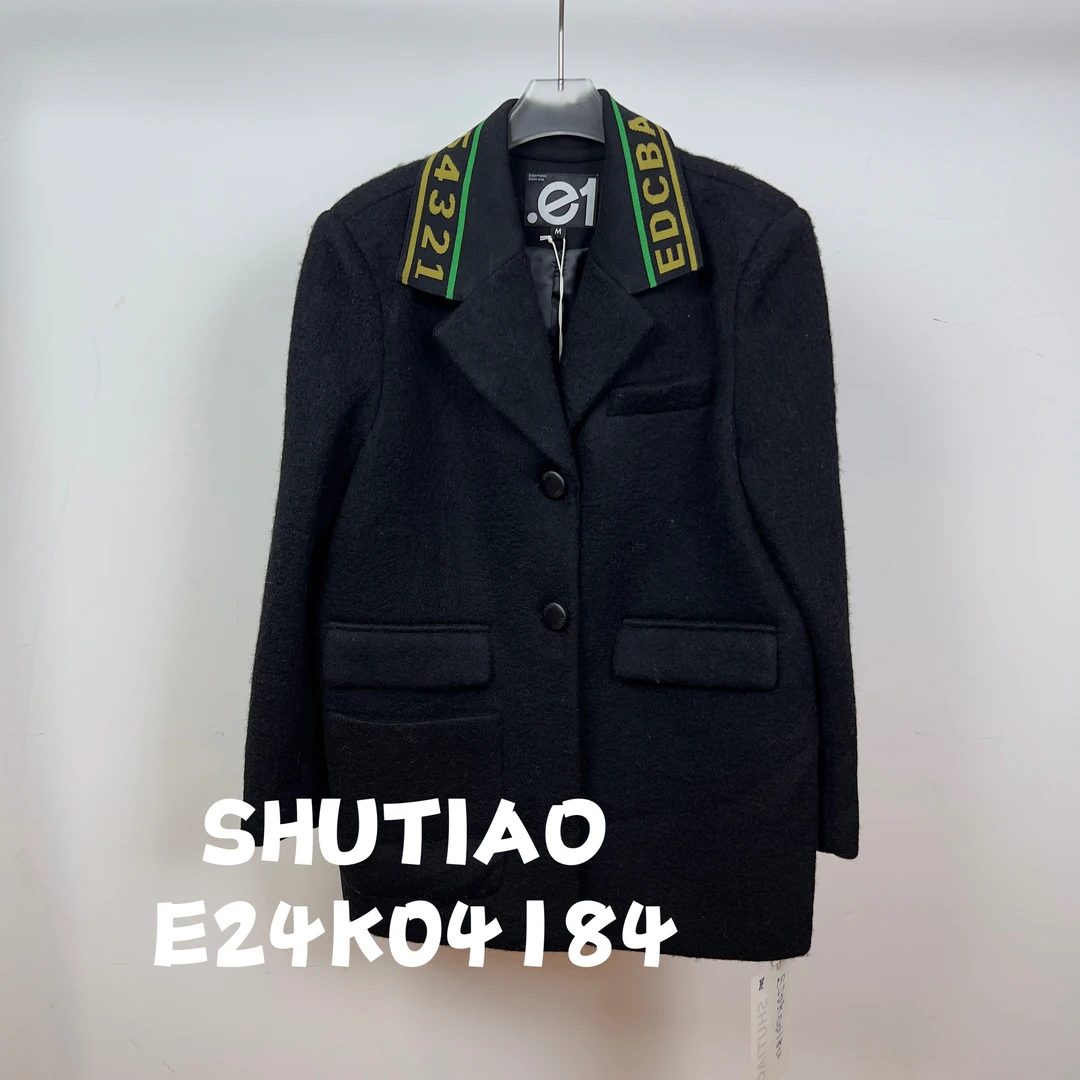 【SHUTIAO】2024秋冬：新款小众设计款外套E24K04184
