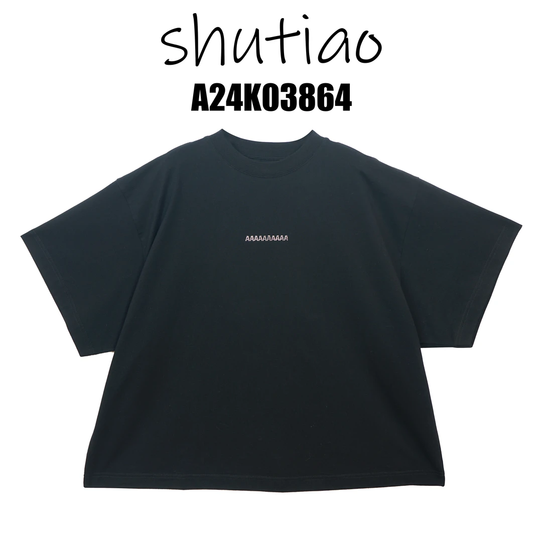 【SHUTIAO】2024秋冬：新款小众设计款T恤A24K03864