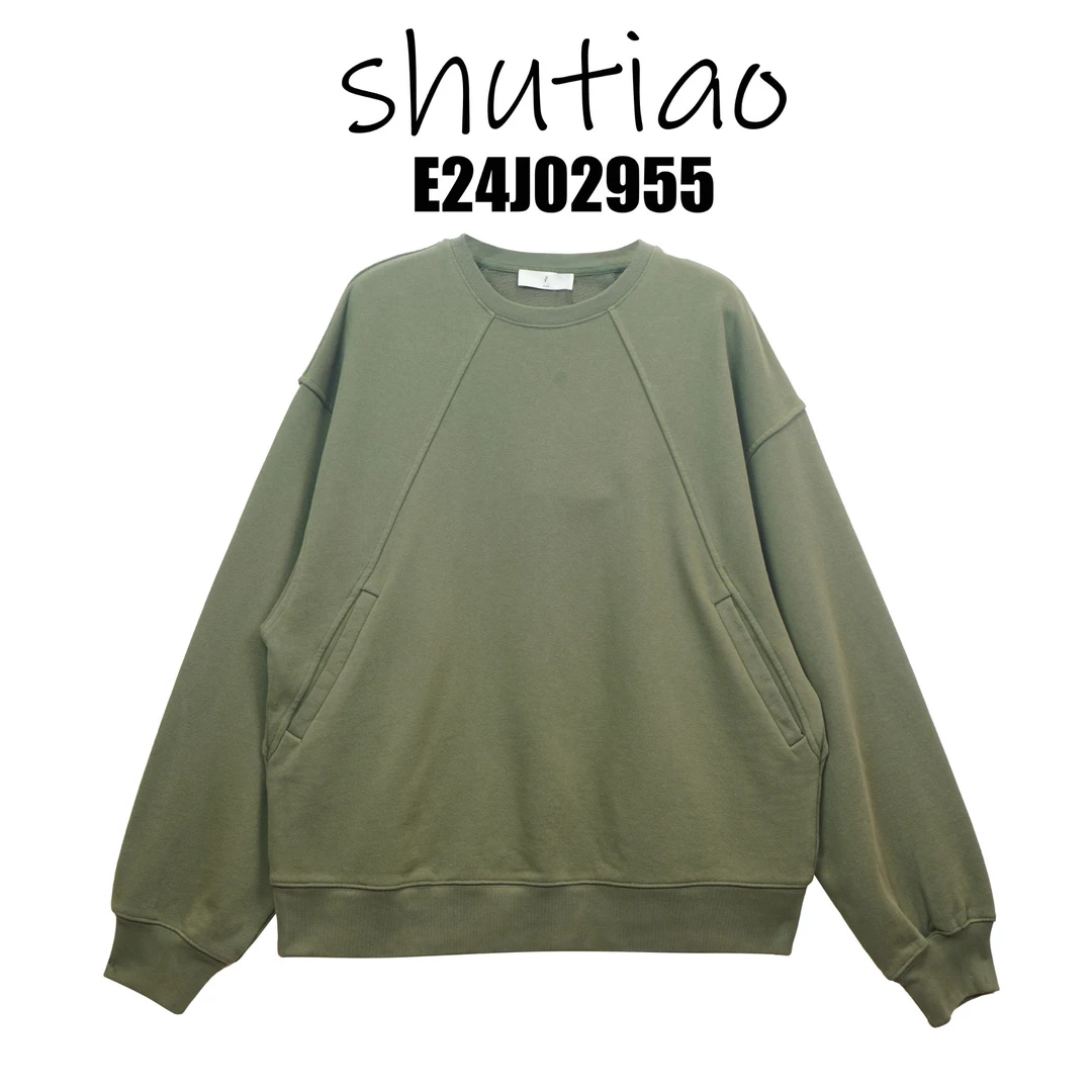 【SHUTIAO】2024秋冬：新款小众设计款卫衣E24J02955