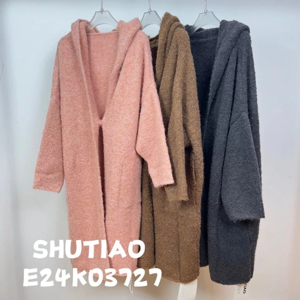 【SHUTIAO】2024秋冬：新款小众设计款外套E24K03727