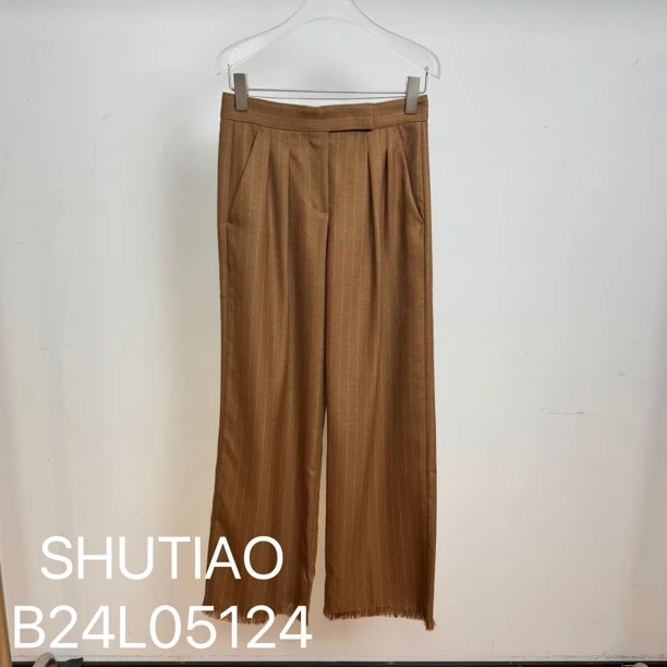 【SHUTIAO】2024秋冬：新款小众设计款裤子B24L05124