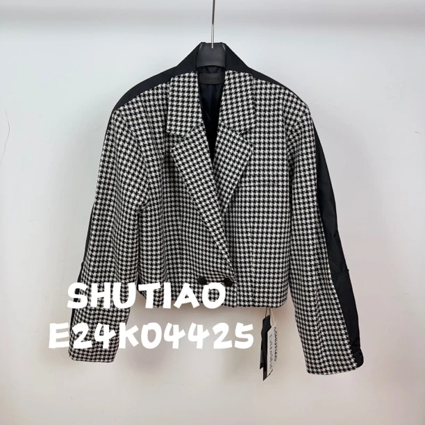 【SHUTIAO】2024秋冬：新款小众设计款外套E24K04425