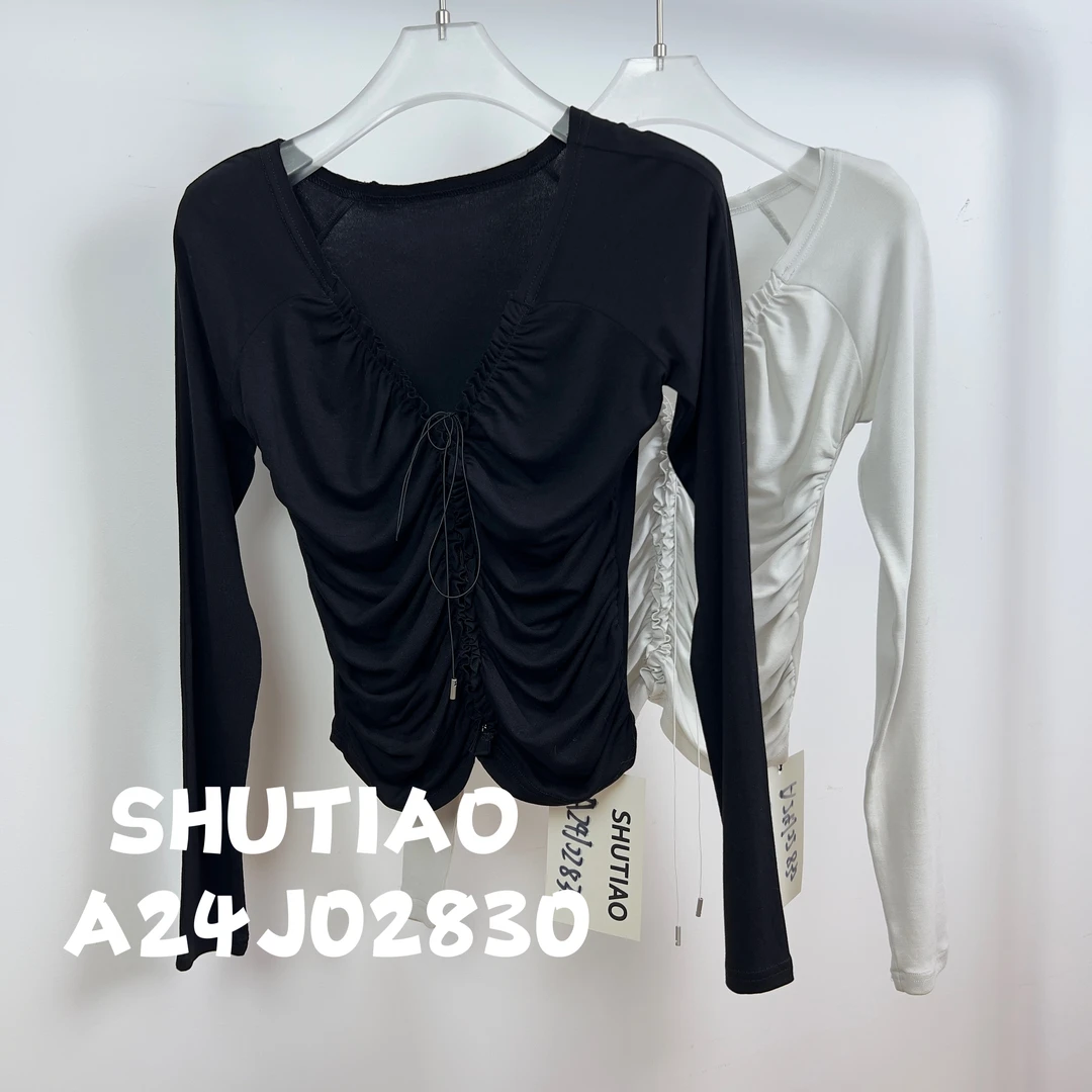 【SHUTIAO】2024秋冬：新款小众设计款T恤A24J02830
