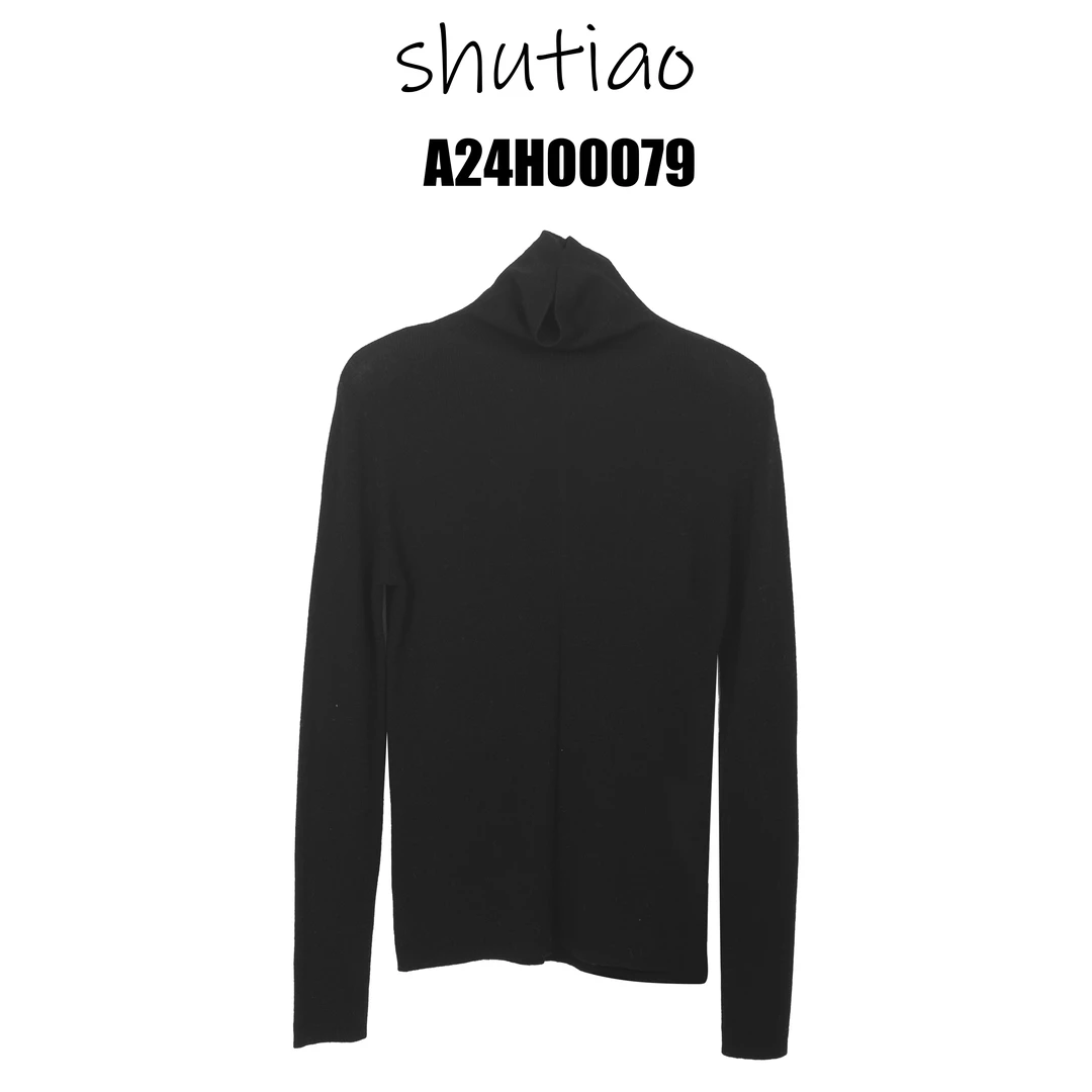 【SHUTIAO】2024秋季：新款小众设计款T恤A24H00079