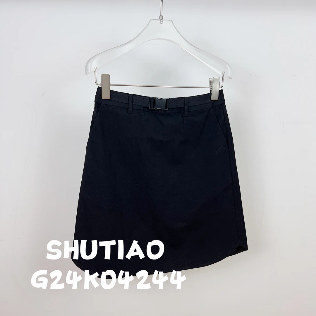 【SHUTIAO】2024秋冬：新款小众设计款短裙G24K04244