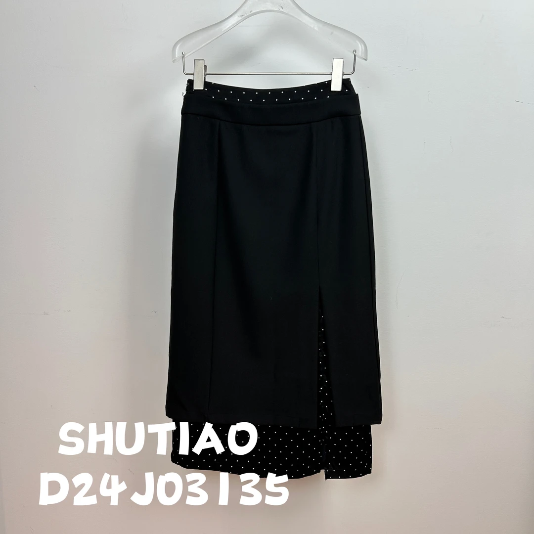 【SHUTIAO】2024秋冬:新款小众设计款裙子D24J03135