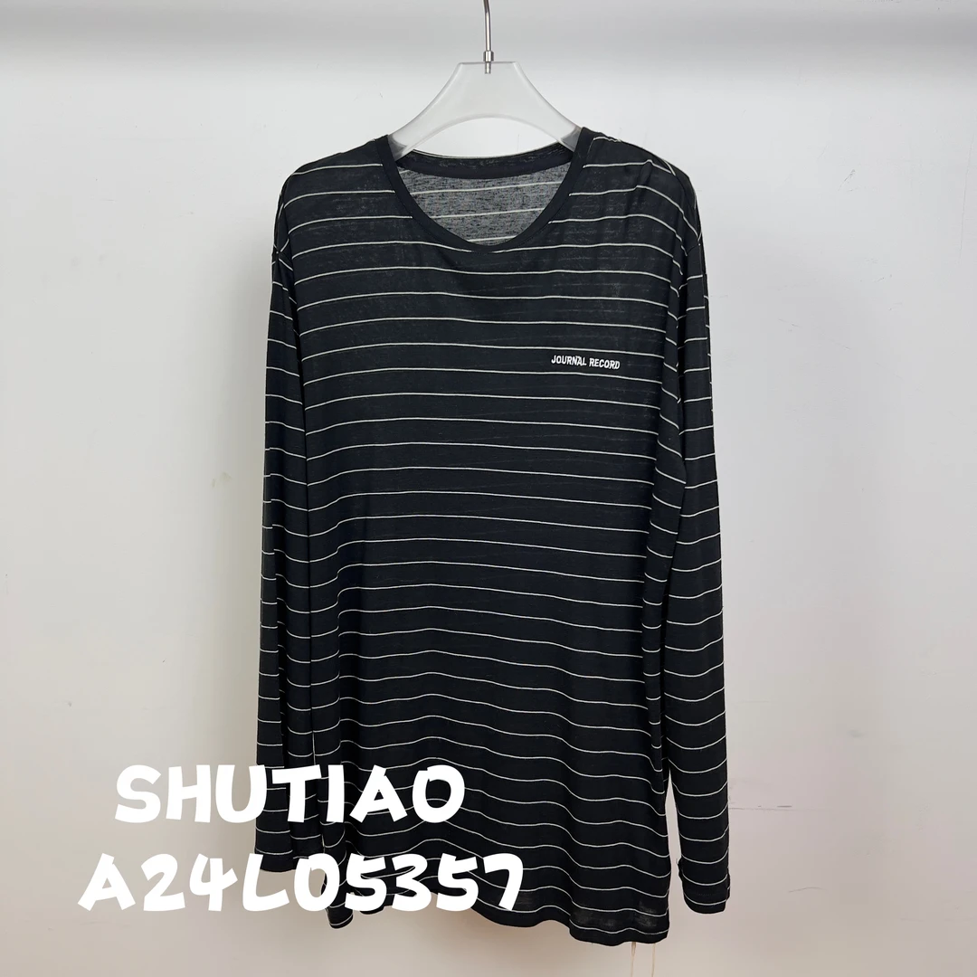 【SHUTIAO】2024秋冬：新款小众设计款T恤A24L05357