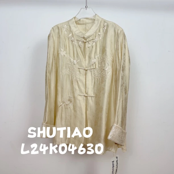 【SHUTIAO】2024秋冬：新款小众设计款衬衫L24K04630