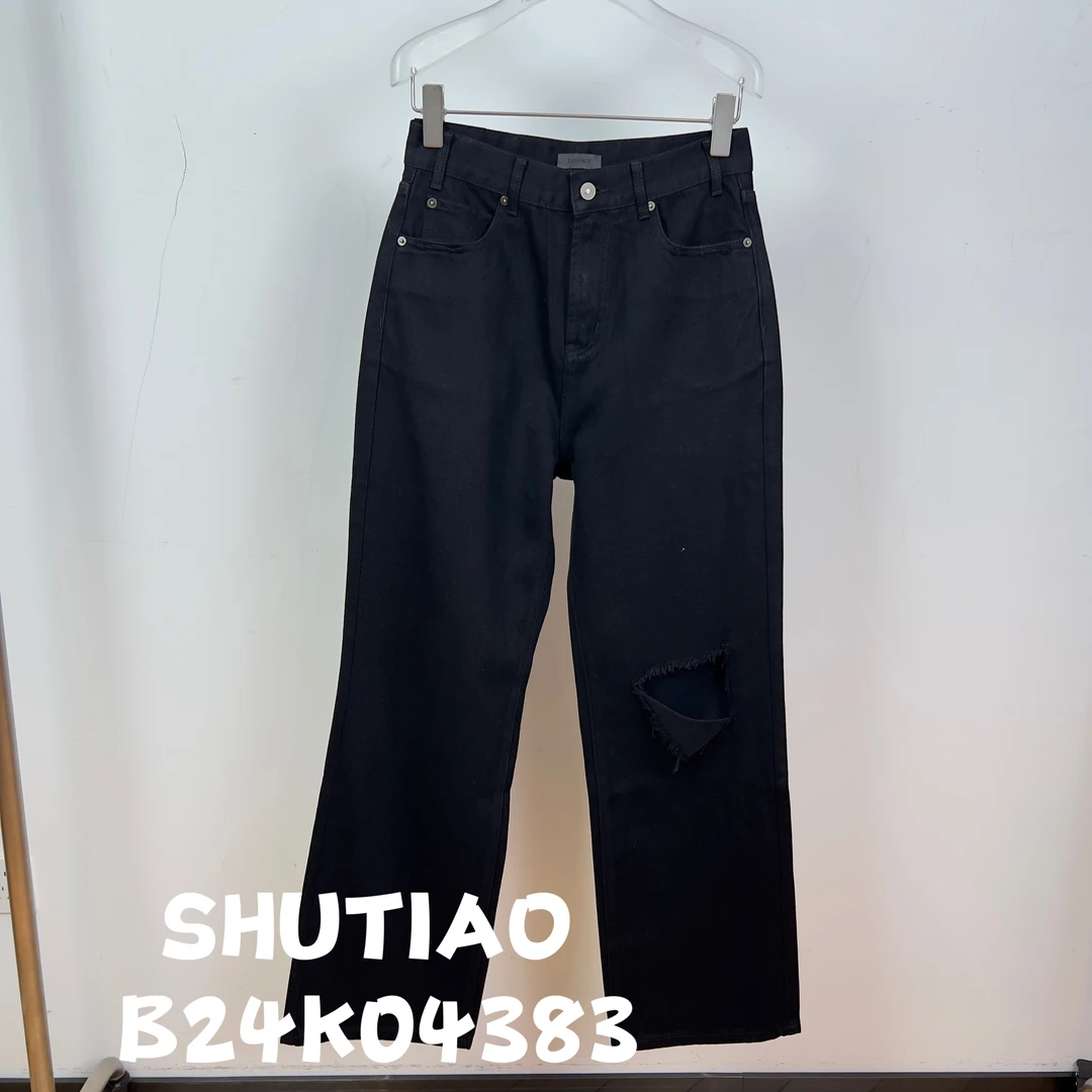 【SHUTIAO】2024秋冬：新款小众设计款裤子B24K04383