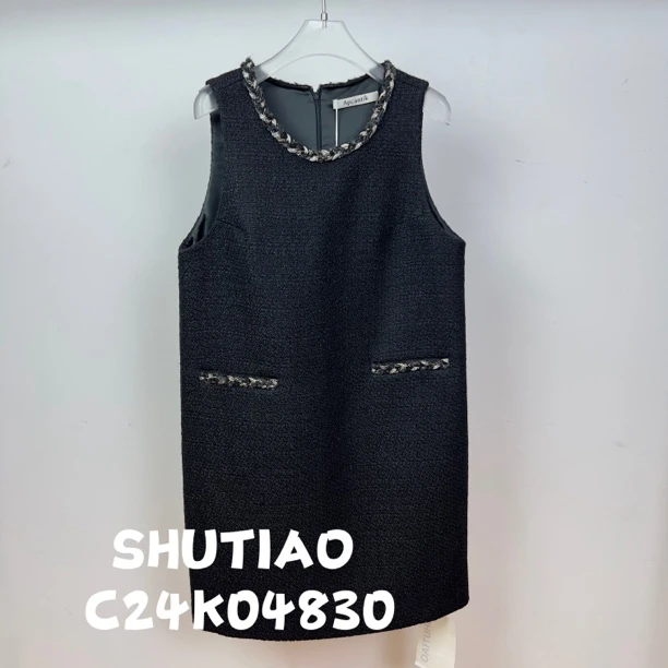 【SHUTIAO】2024秋冬：新款小众设计款连衣裙C24K04830