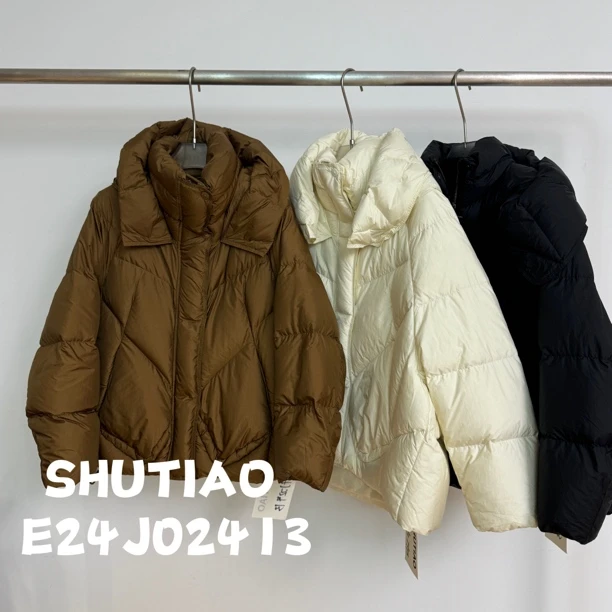 【SHUTIAO】2024秋冬：新款小众设计款羽绒服E24J02413