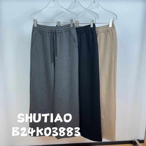 【SHUTIAO】2024秋冬：新款小众设计款裤子B24K03883