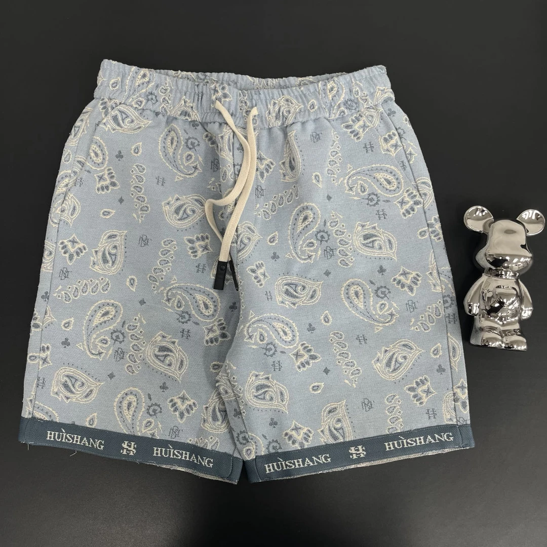 HUISHANG时尚百搭潮流简约春夏季宽松经典短裤 S238249