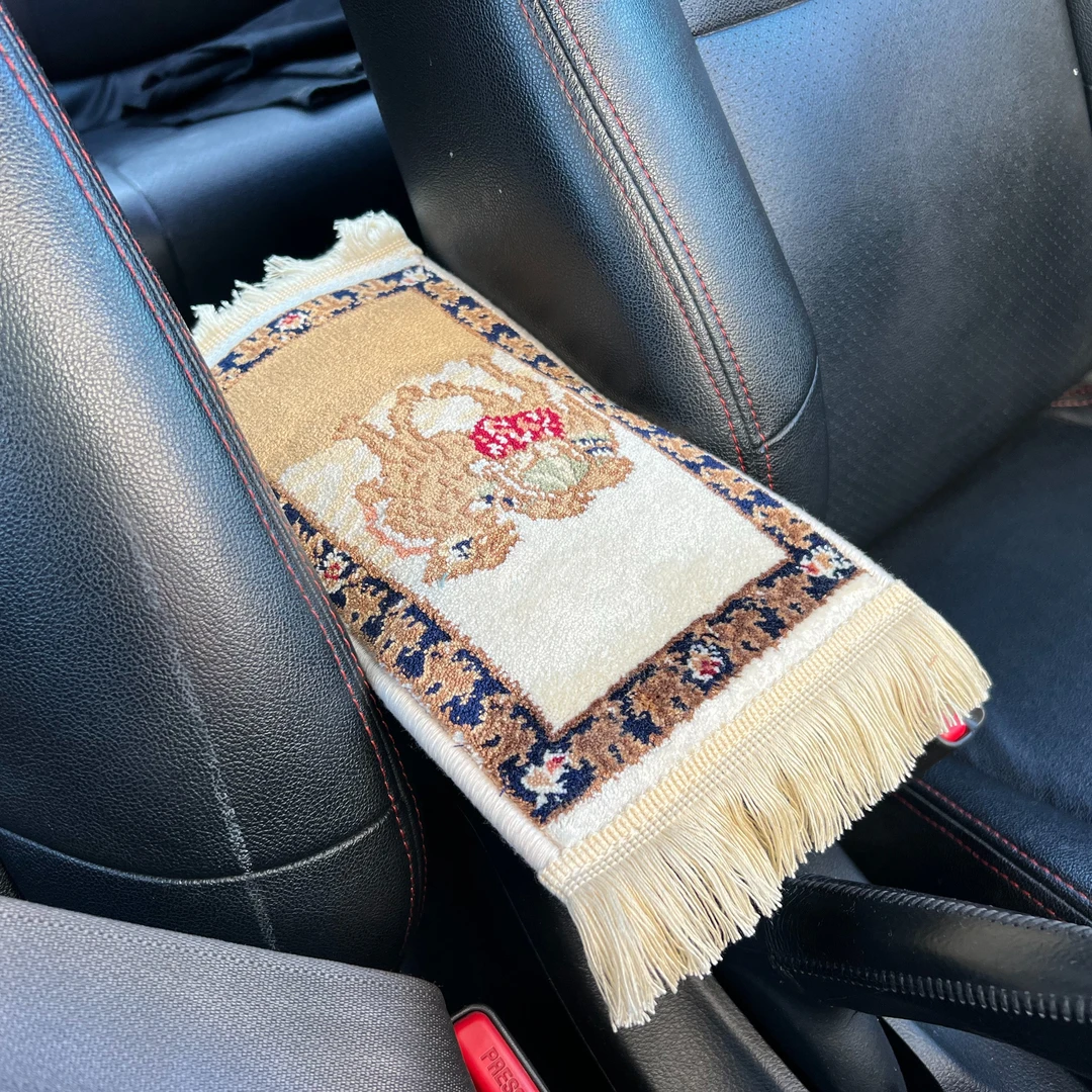 手工复古真丝民族风隔热欧式餐垫美式编织客厅车载小地毯摆件