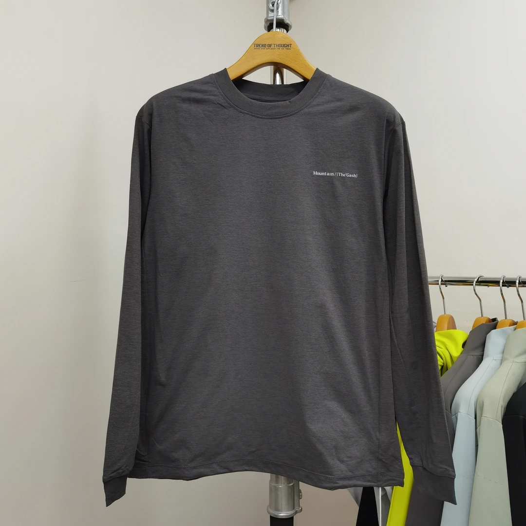 【好的服饰工作室】春季运动长袖打底轻薄冰凉款圆领T恤上衣 86815