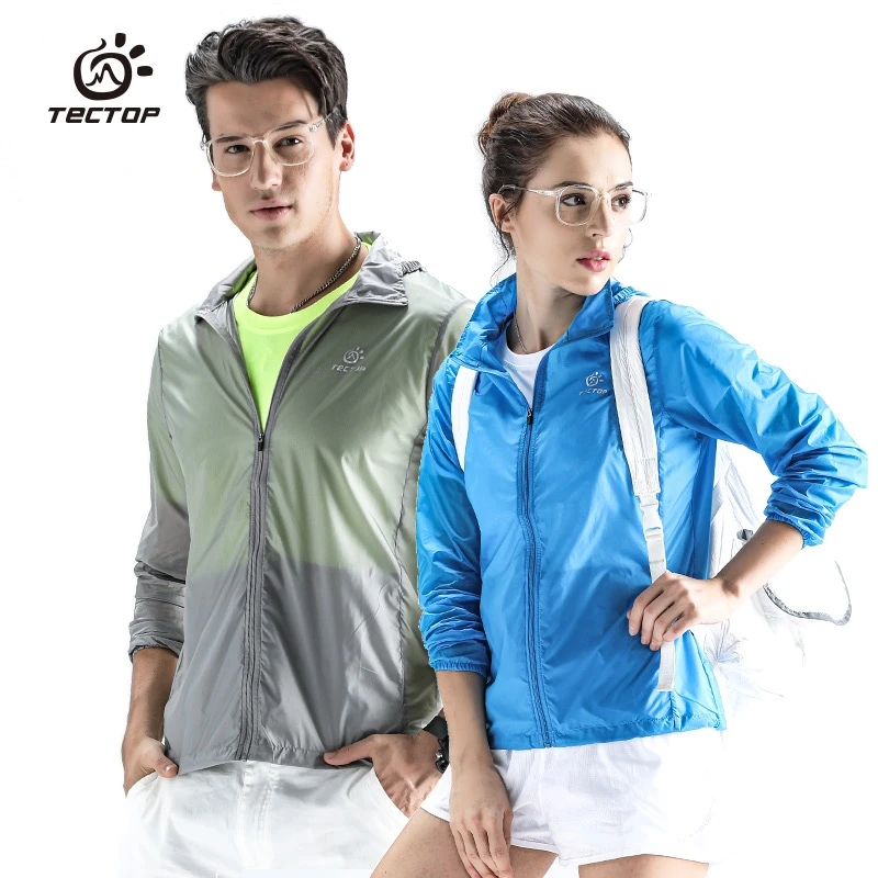 探拓户外 防晒遮阳皮肤衣 男女户外轻薄透气夏季外套