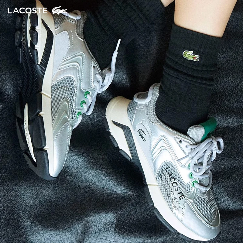 LACOSTE法国鳄鱼女鞋L003设计感透舒适厚底运动休闲鞋|47SFA0008