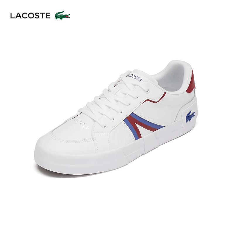 LACOSTE法国鳄鱼男鞋L004系列潮流百搭拼色休闲鞋板鞋|47CMA0004