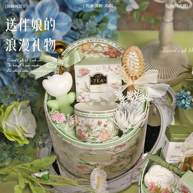 伴手礼女伴娘结婚高档实用礼物小众高级送闺蜜姐妹团宾客婚礼礼盒