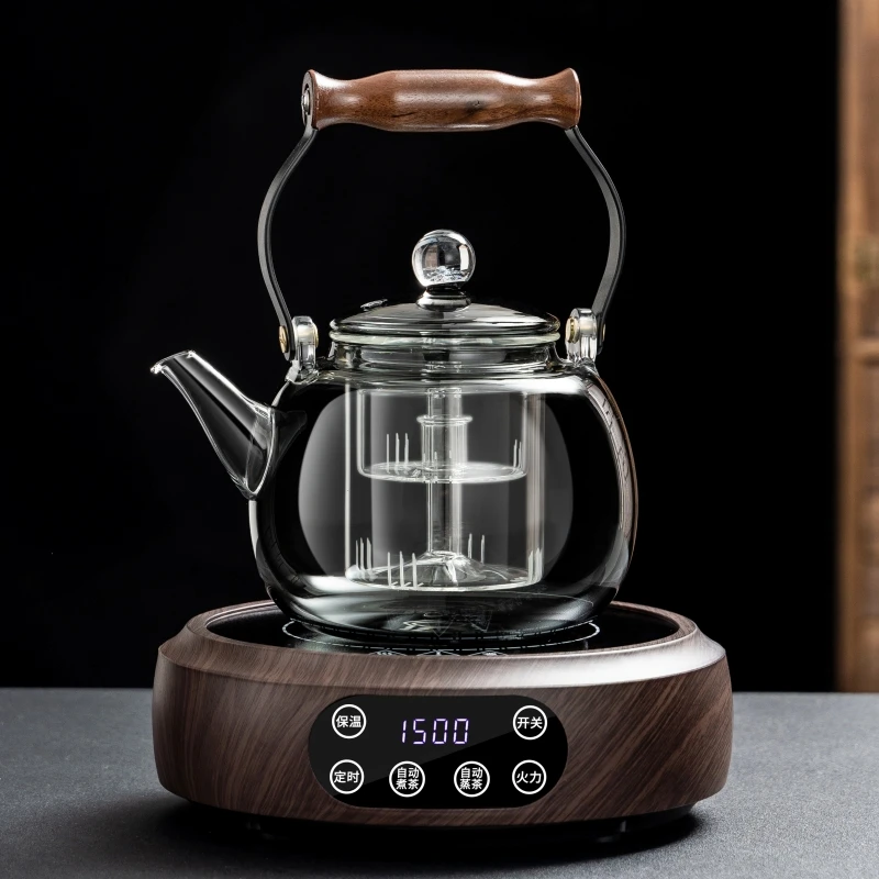 蒸煮一体茶壶大功率电陶炉专用煮茶器茶炉套装玻璃烧水壶家用茶具