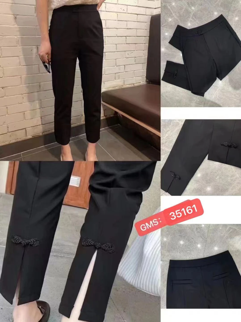 杨杨  35161歌玛索新款弹力西装裤