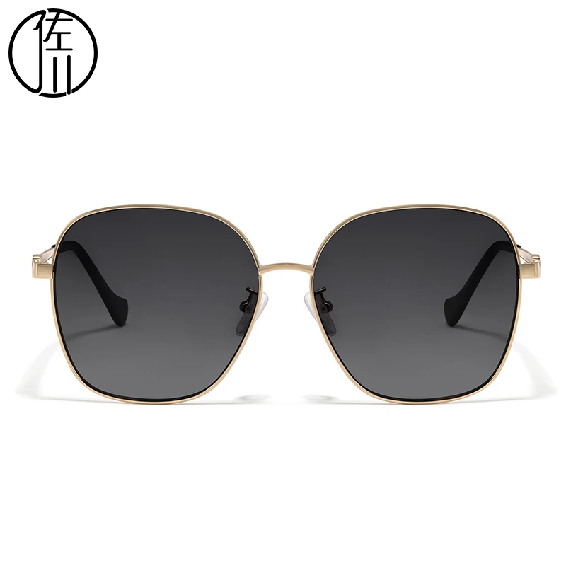 佐川防紫外线质感金属户外框墨镜女时尚修容大框太阳镜MCSUN001