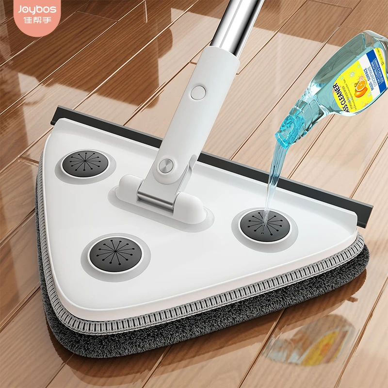 佳帮手擦玻璃清洁神器家用三角拖把天花板擦洗窗户墙壁一拖净