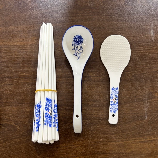筷子10双+汤勺+饭勺