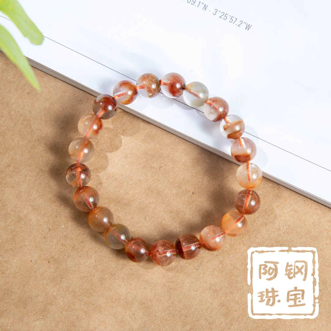 聚宝盆火兔毛水晶 HT140多样性发其一