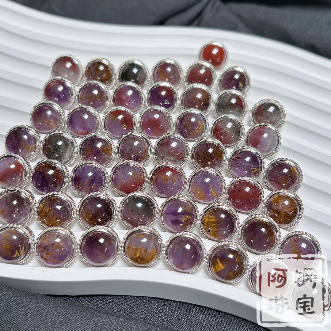 高品极光盒子12mm+小配饰DIY配件S925（不指定）-多样性发其一(916)