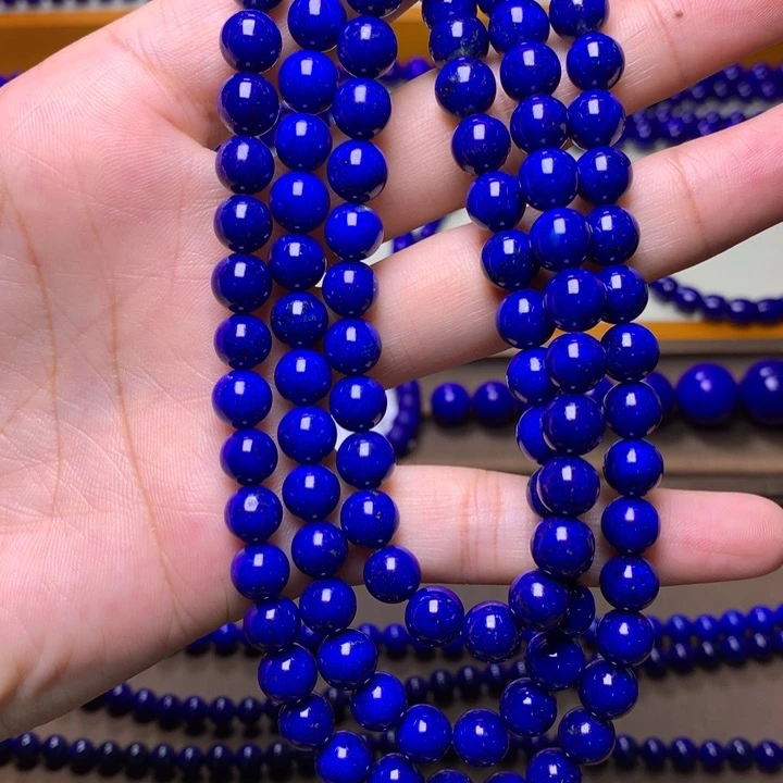 青金石手串未镶嵌7mm7043