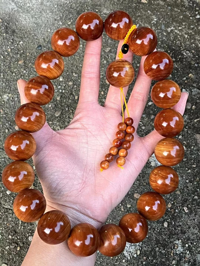 崖柏玉化2.0手持、甜香味浓郁、玻璃底