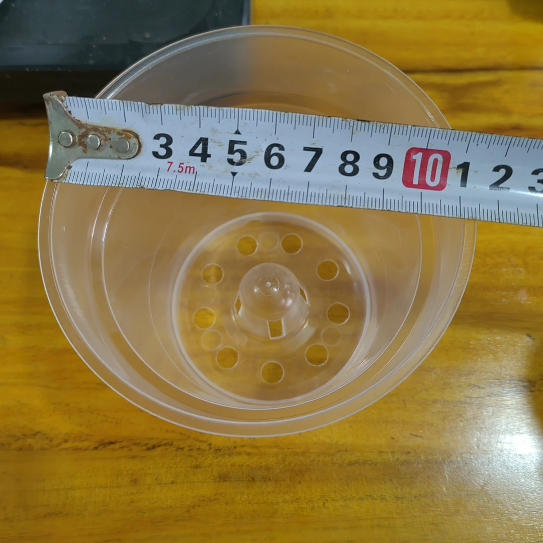 10个兰花水苔透气透明青山盆控根盆 塑料杯营养钵 蝴蝶兰专用花盆