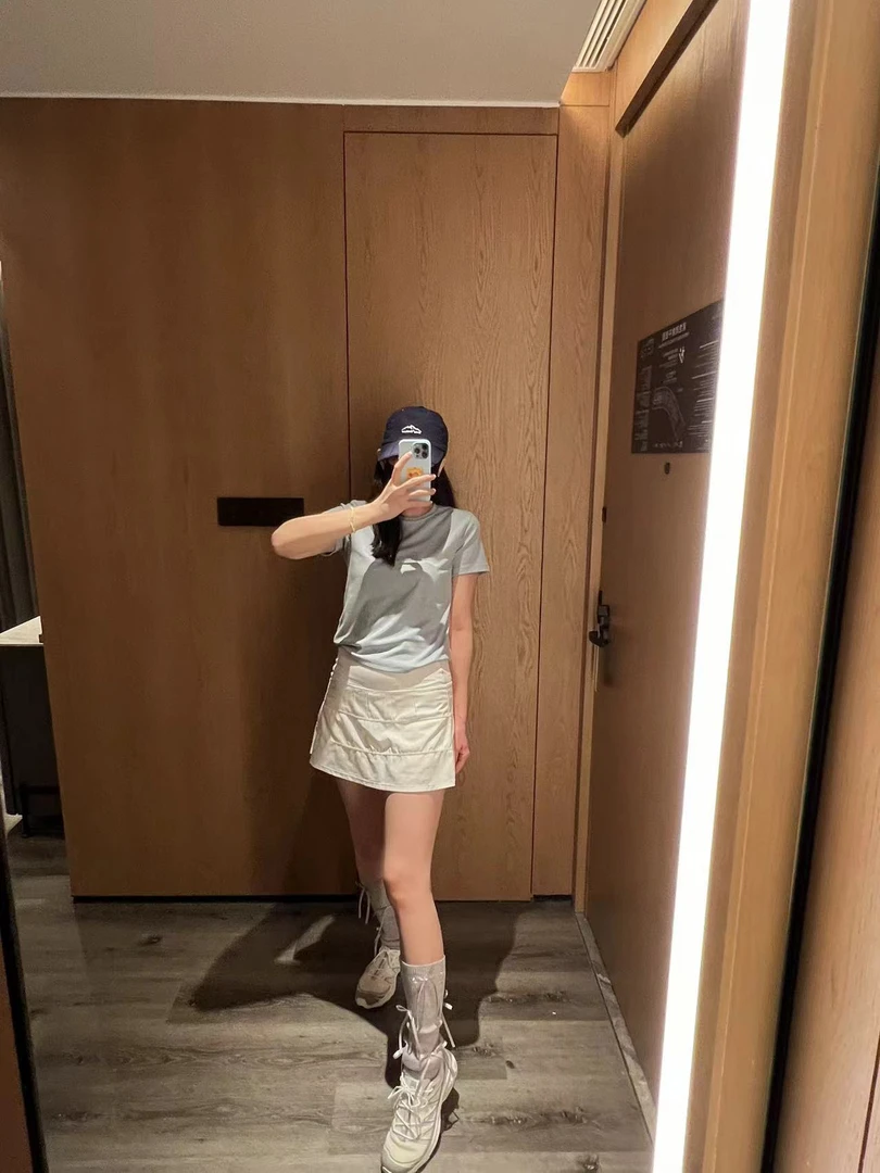 LU女子夏季新款运动网球短裙