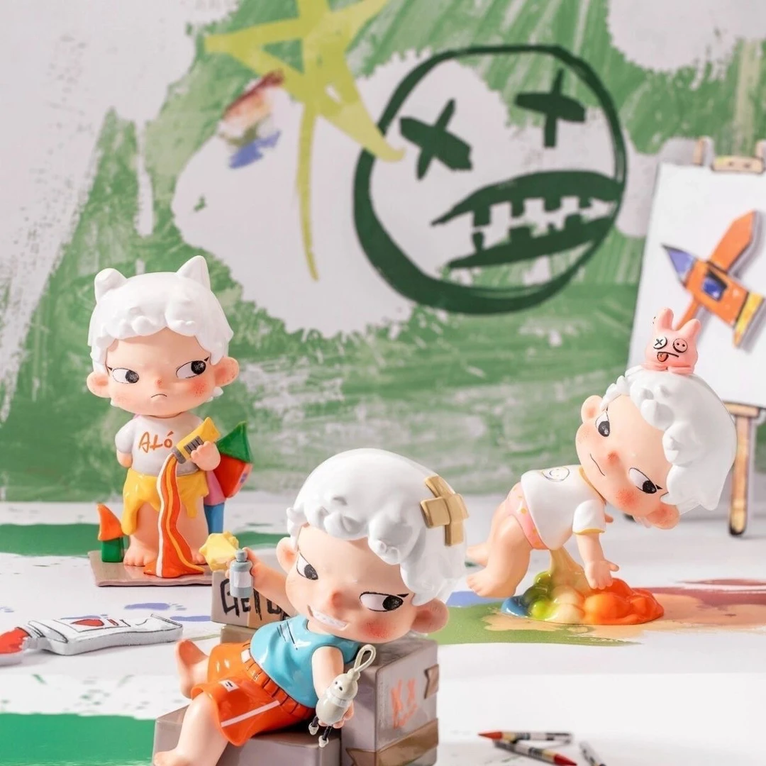 【盲发】卷卷-我可以成为任何样子系列手办盲盒摆件