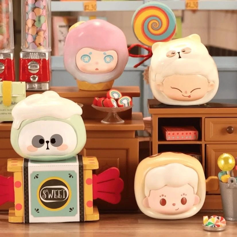 【明盒】TOYCITY贴贴乐吃货小铺系列磁铁可爱萌粒