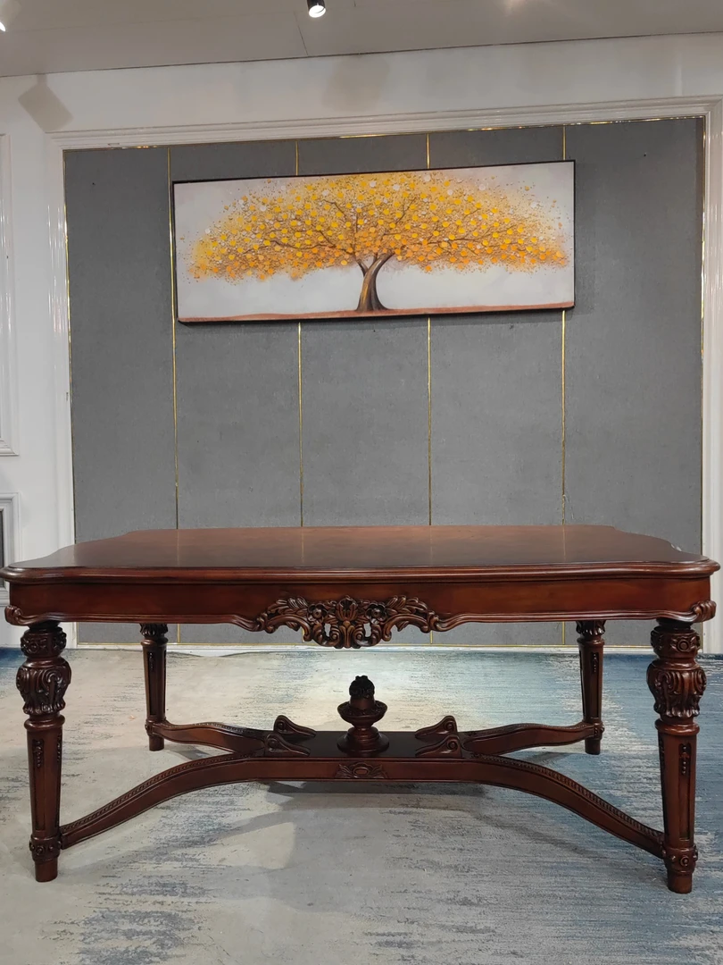 XSH1000餐台 1810*1100*790   美式复古简约餐桌餐台