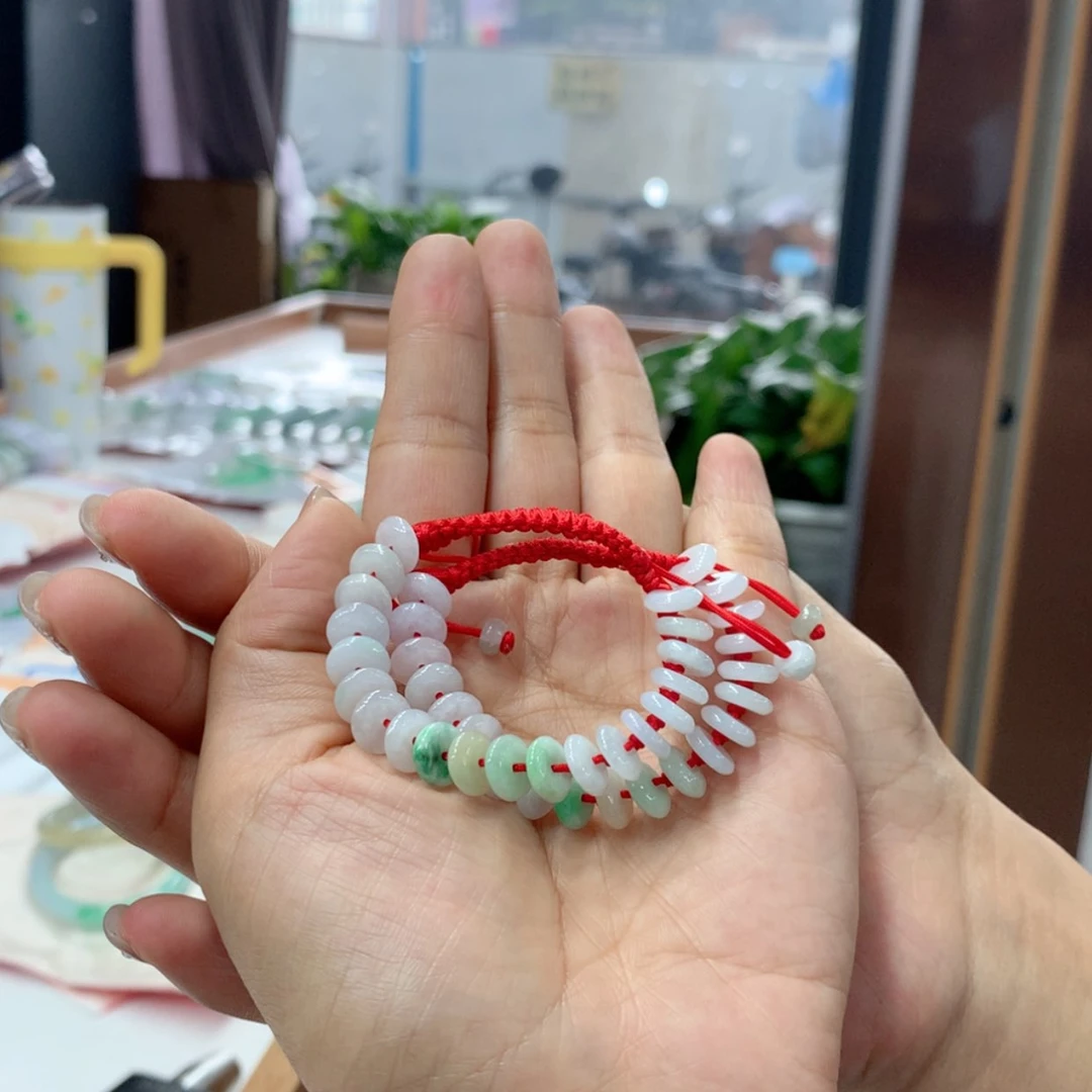 【闪购商品】翡翠手链未镶嵌小**贝
