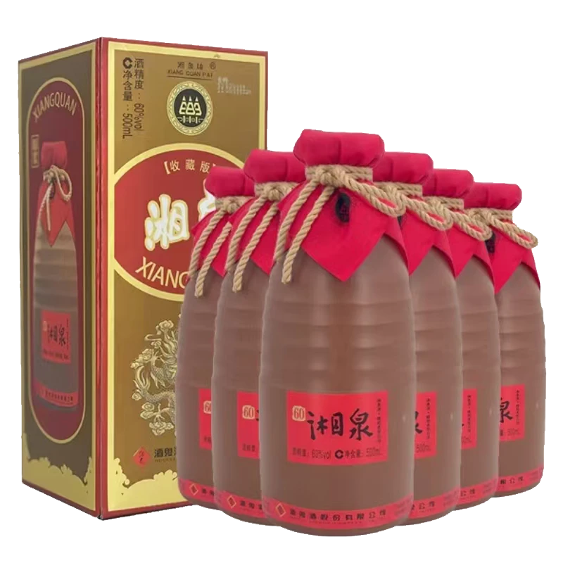 酒鬼湘泉原浆馥郁香白酒60度500ml