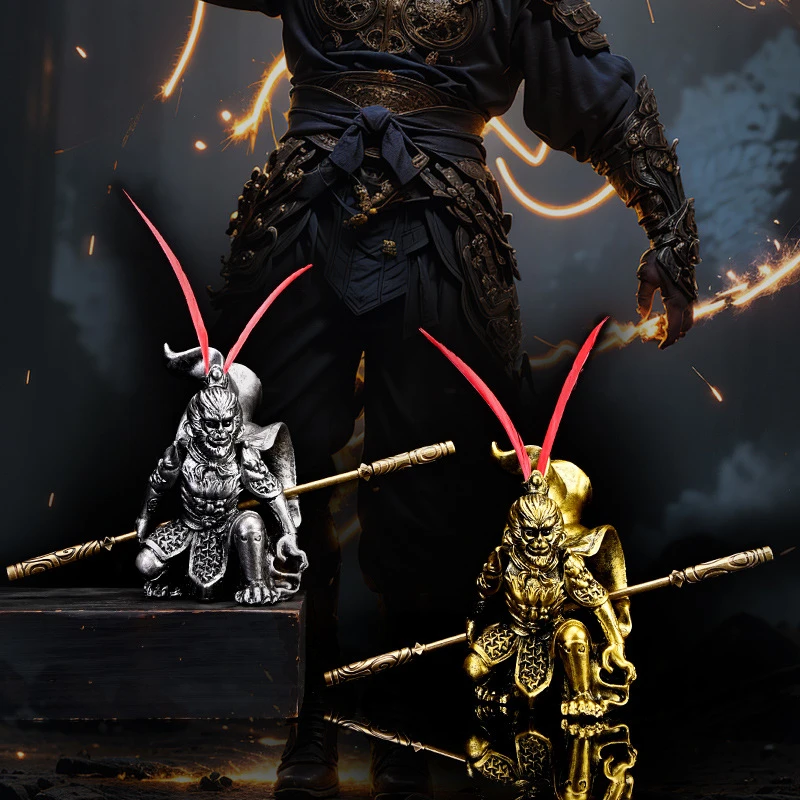 孙悟空车载汽车摆件新品中控台车内黑神话大圣归来车上装饰品礼品